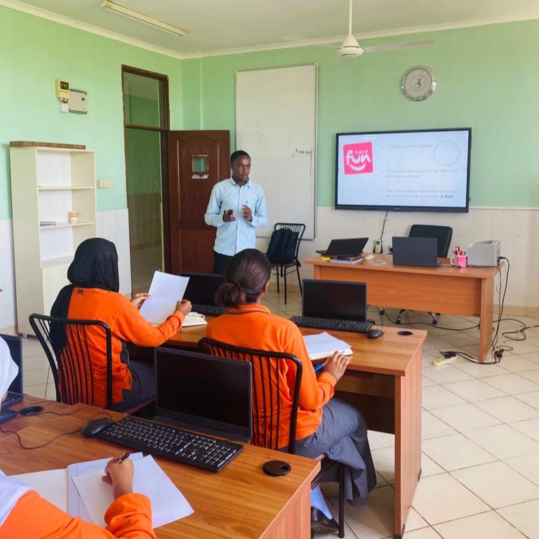 Smart Girls in ICT Program at Feza Girls Secondary School